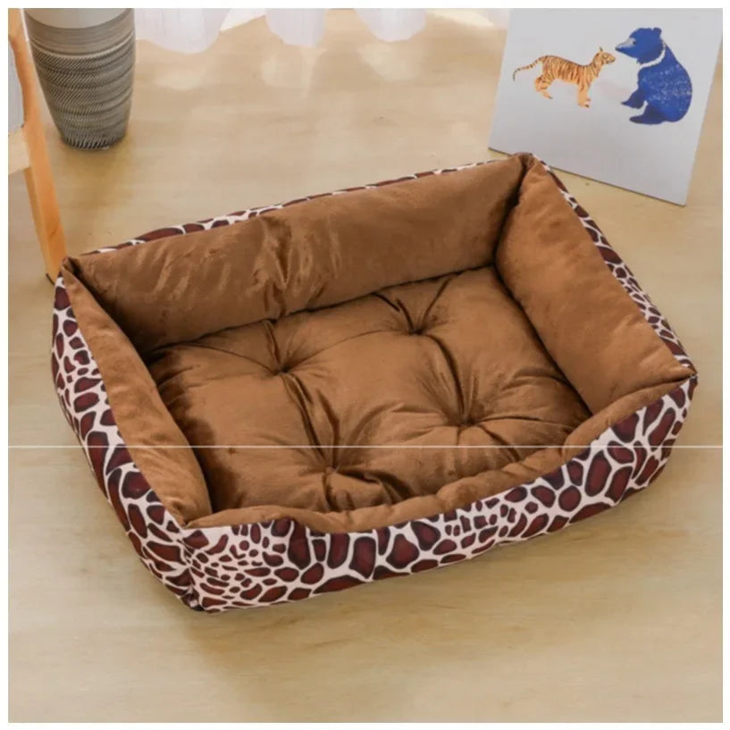 Luxurious Plush Pet Bed – Calming, Comfortable, and Stylish for Dogs & Cats